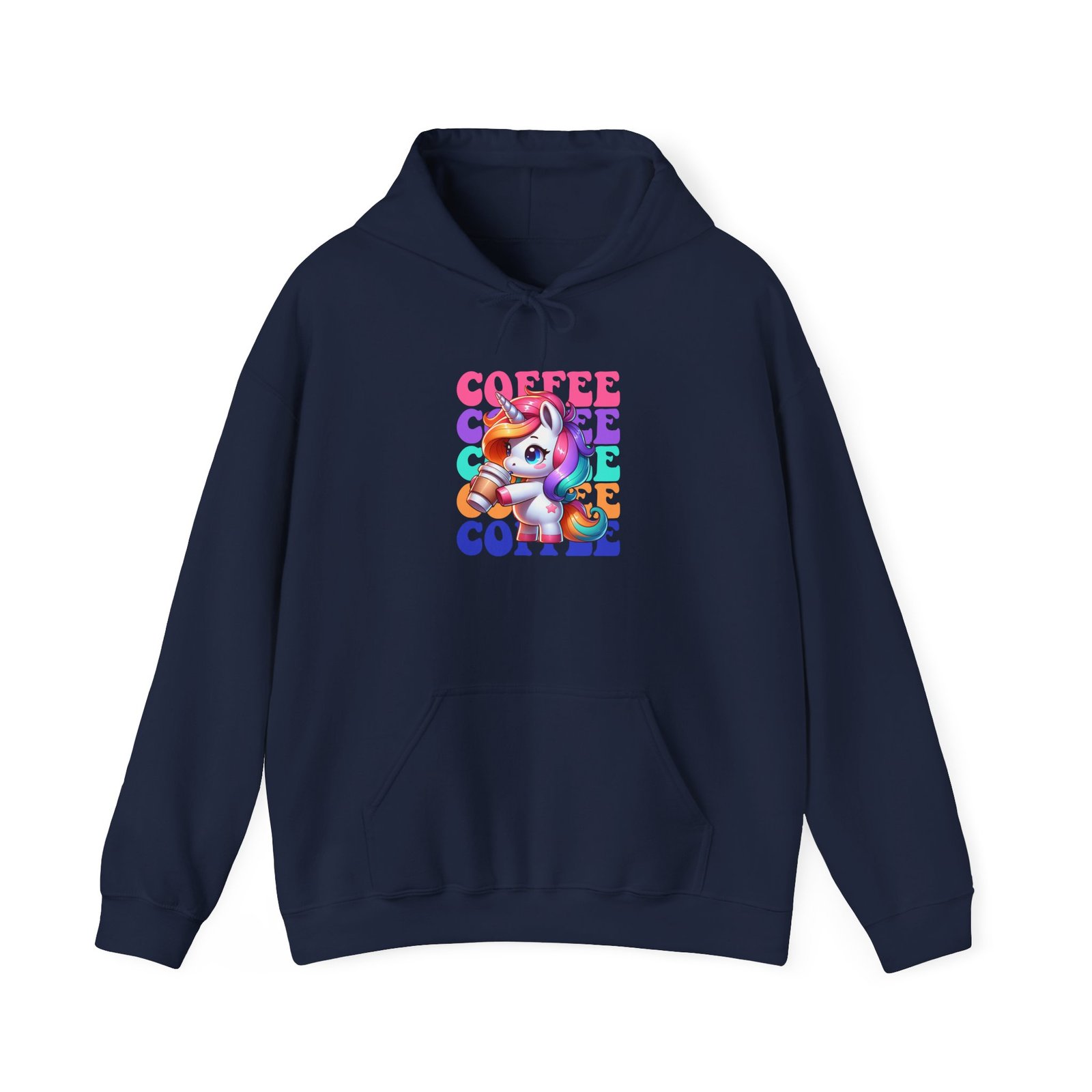Unicorn Coffee funny hoodie