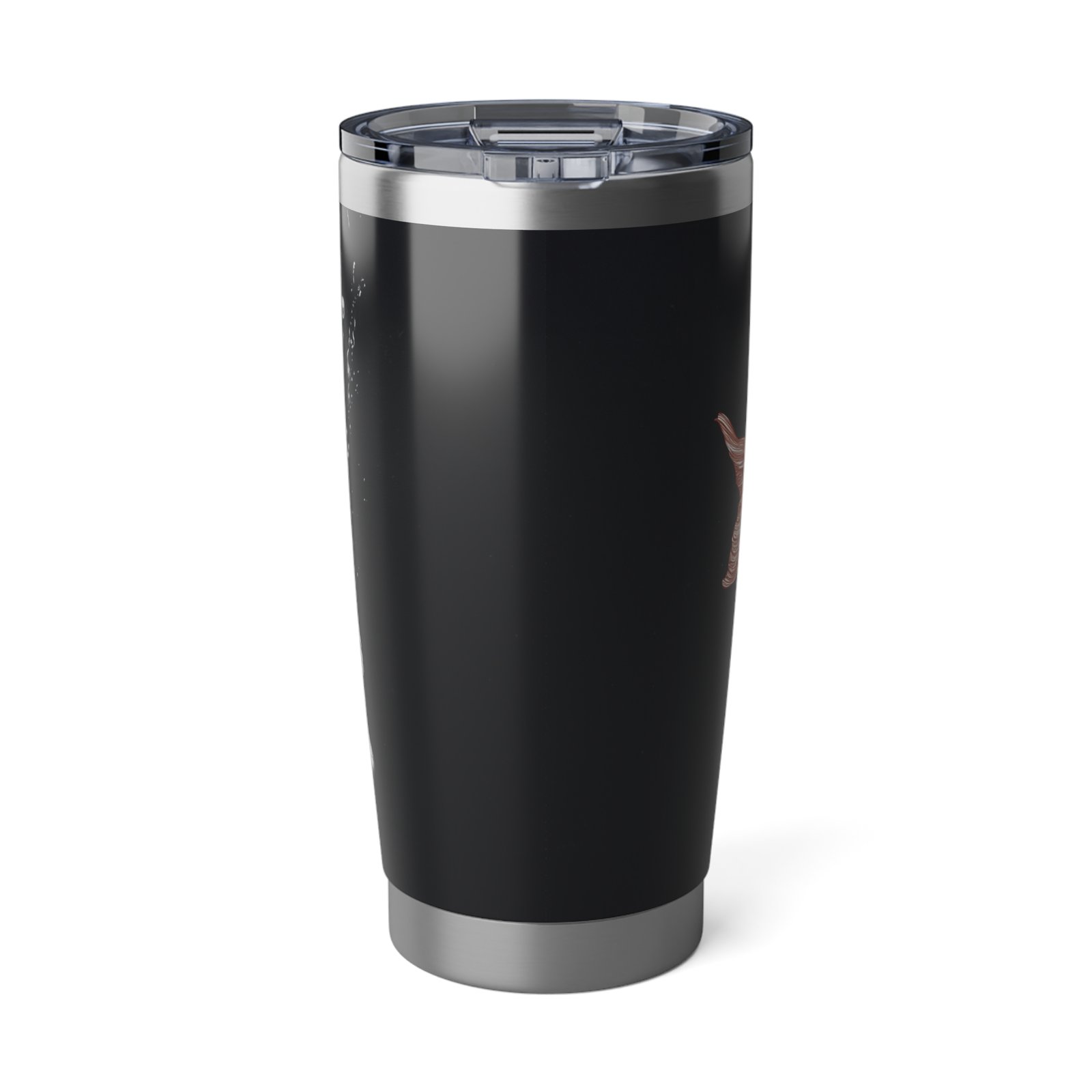 Skull and Fish gothic 20oz tumbler, stainless steel