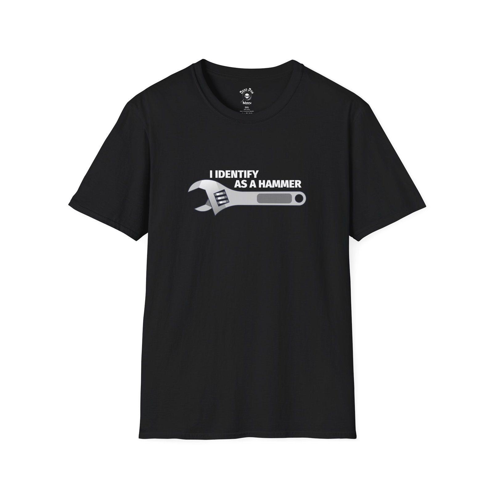 Identify As A Hammer funny t-shirt