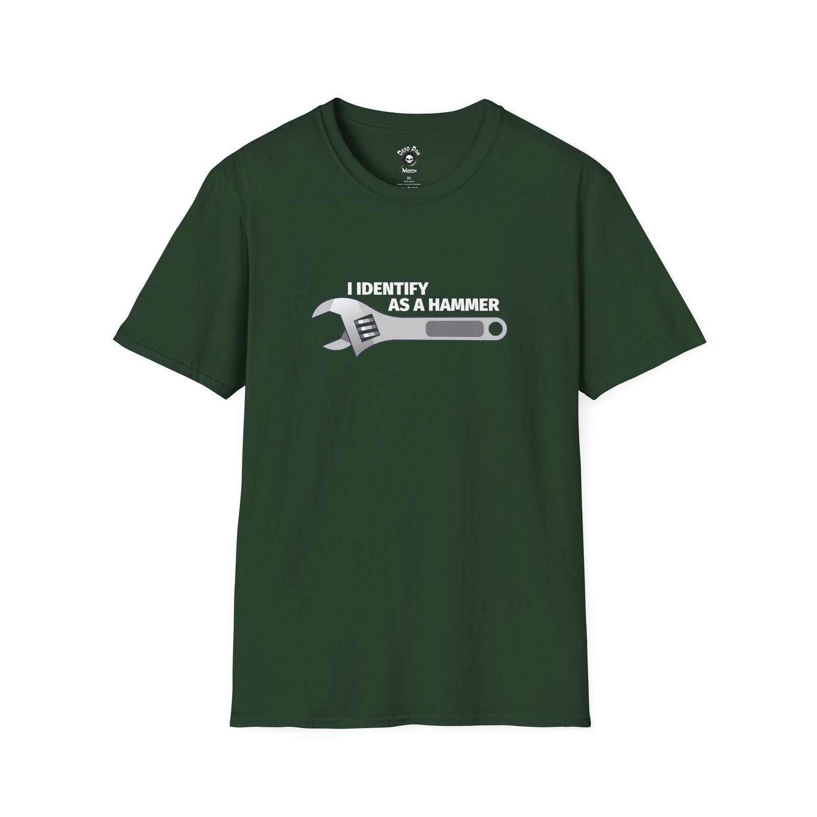 Identify As A Hammer funny t-shirt
