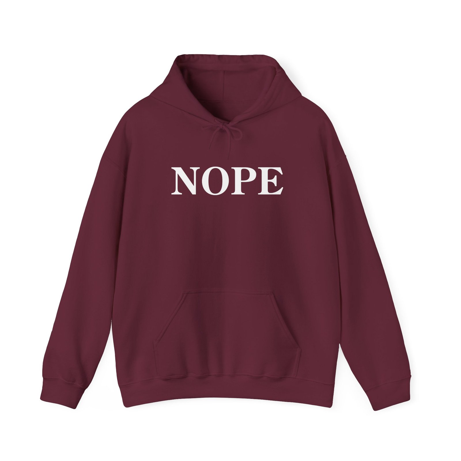 Nope funny hoodie