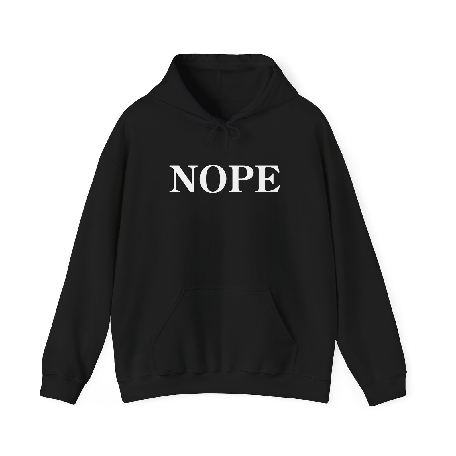 Nope funny hoodie