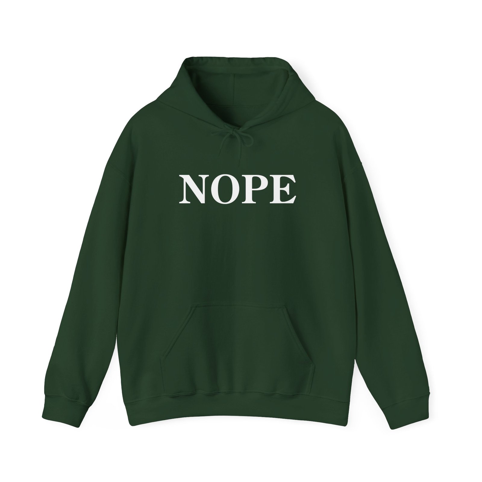 Nope funny hoodie
