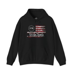 We The People funny hoodie