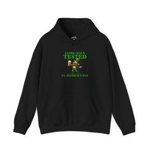 Leprechaun Tested funny hoodie
