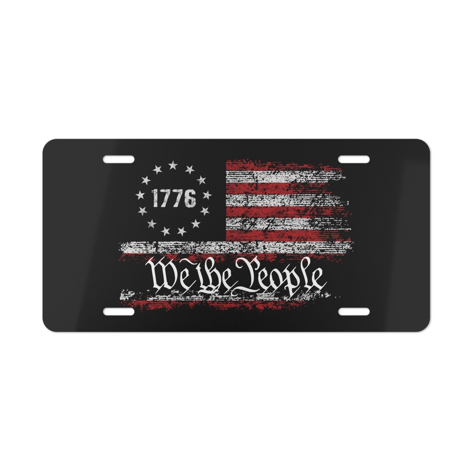 We The People funny car decal
