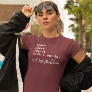 Inner Peace funny t-shirt