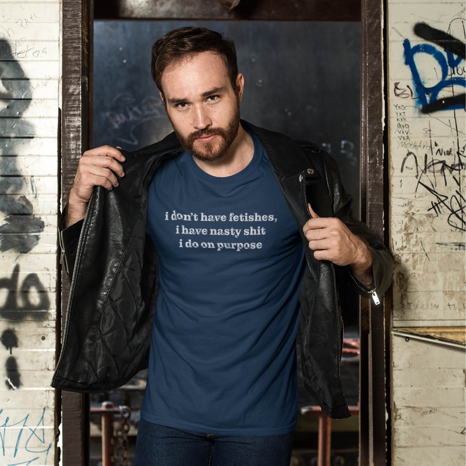 Fetishes funny t-shirt