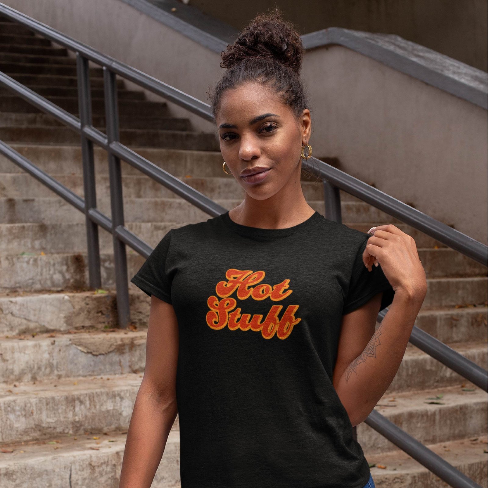 Hot Stuff funny t-shirt