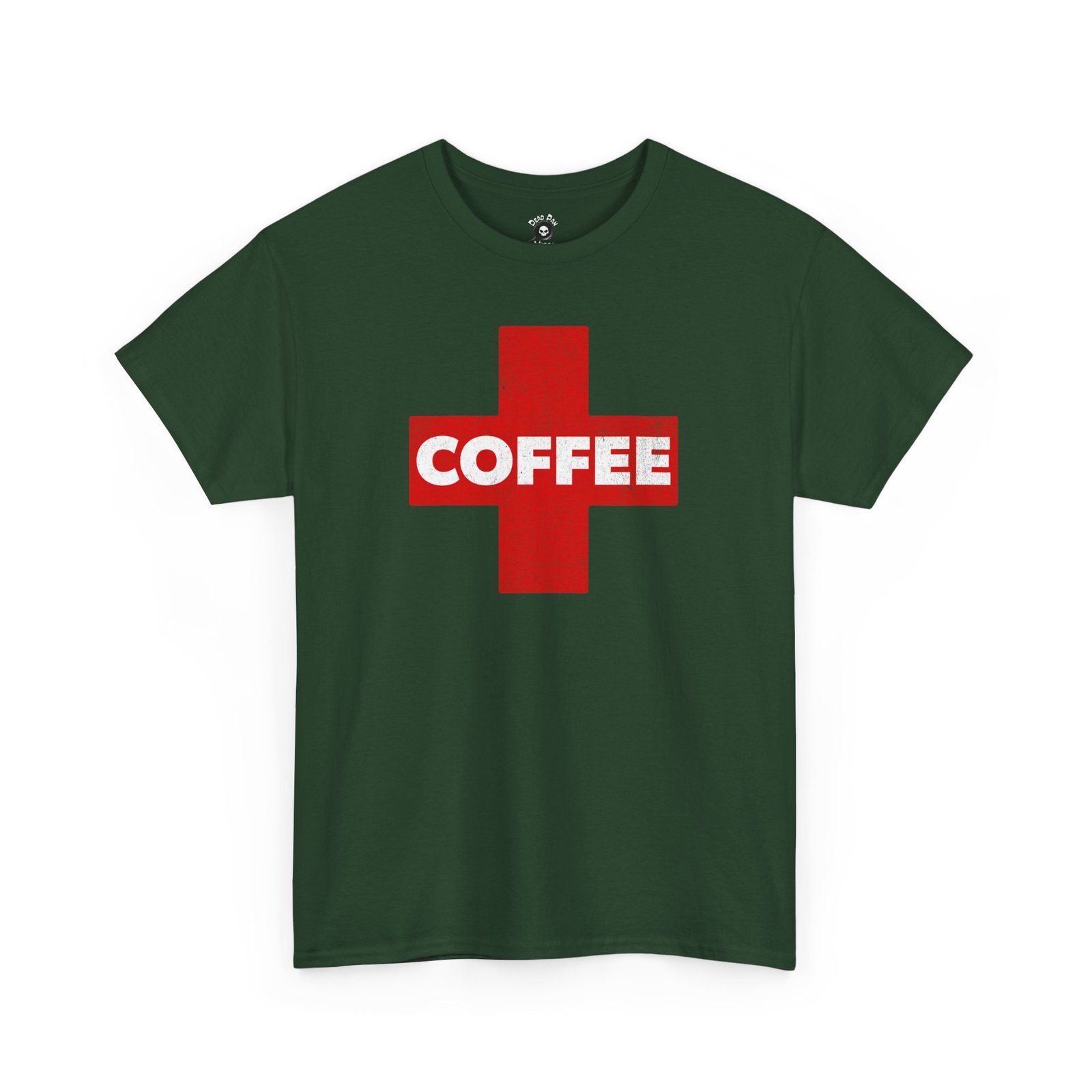 Coffee First Aid T-Shirt funny t-shirt