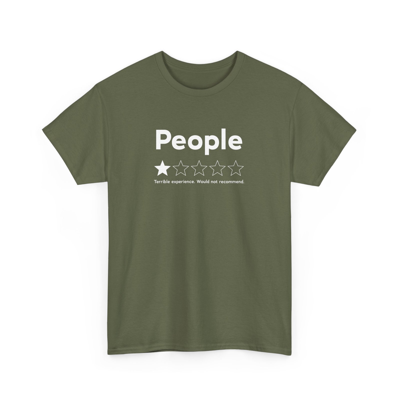 I Hate People funny t-shirt