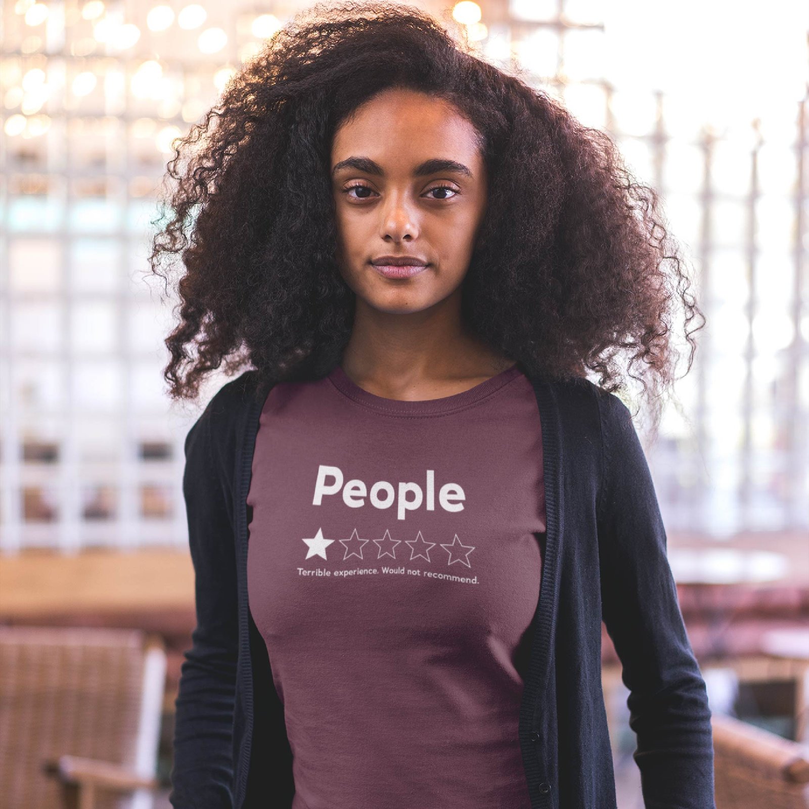 I Hate People funny t-shirt