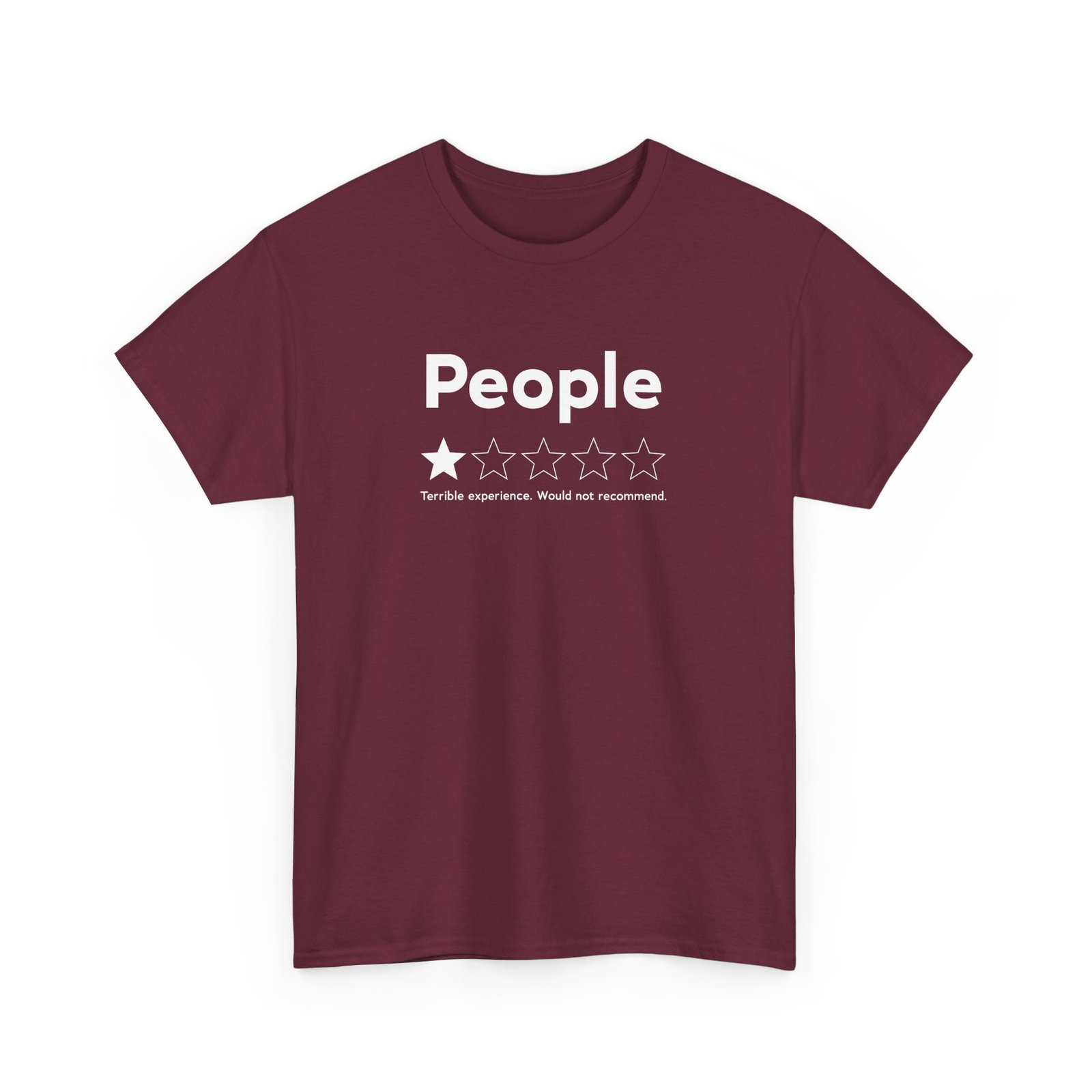 I Hate People funny t-shirt